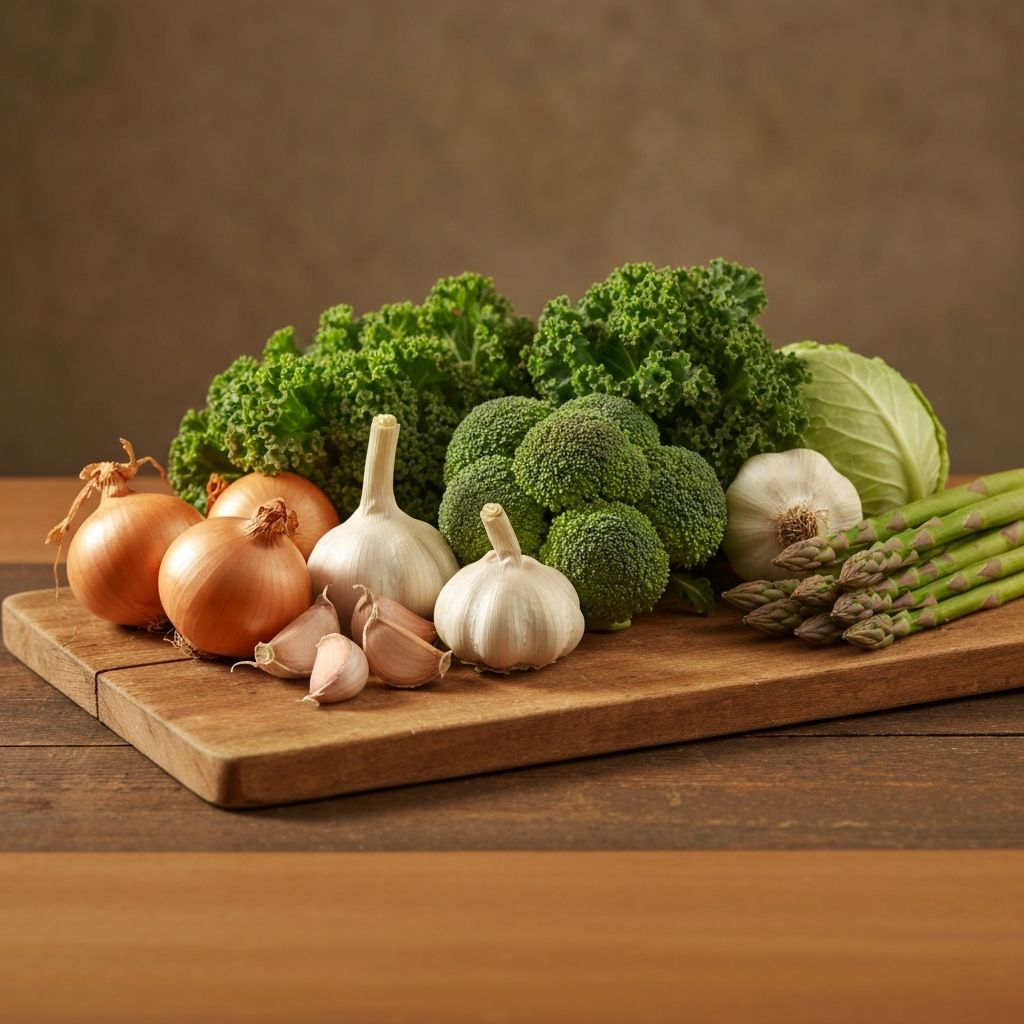 Sulfur-containing vegetables and natural MSM sources